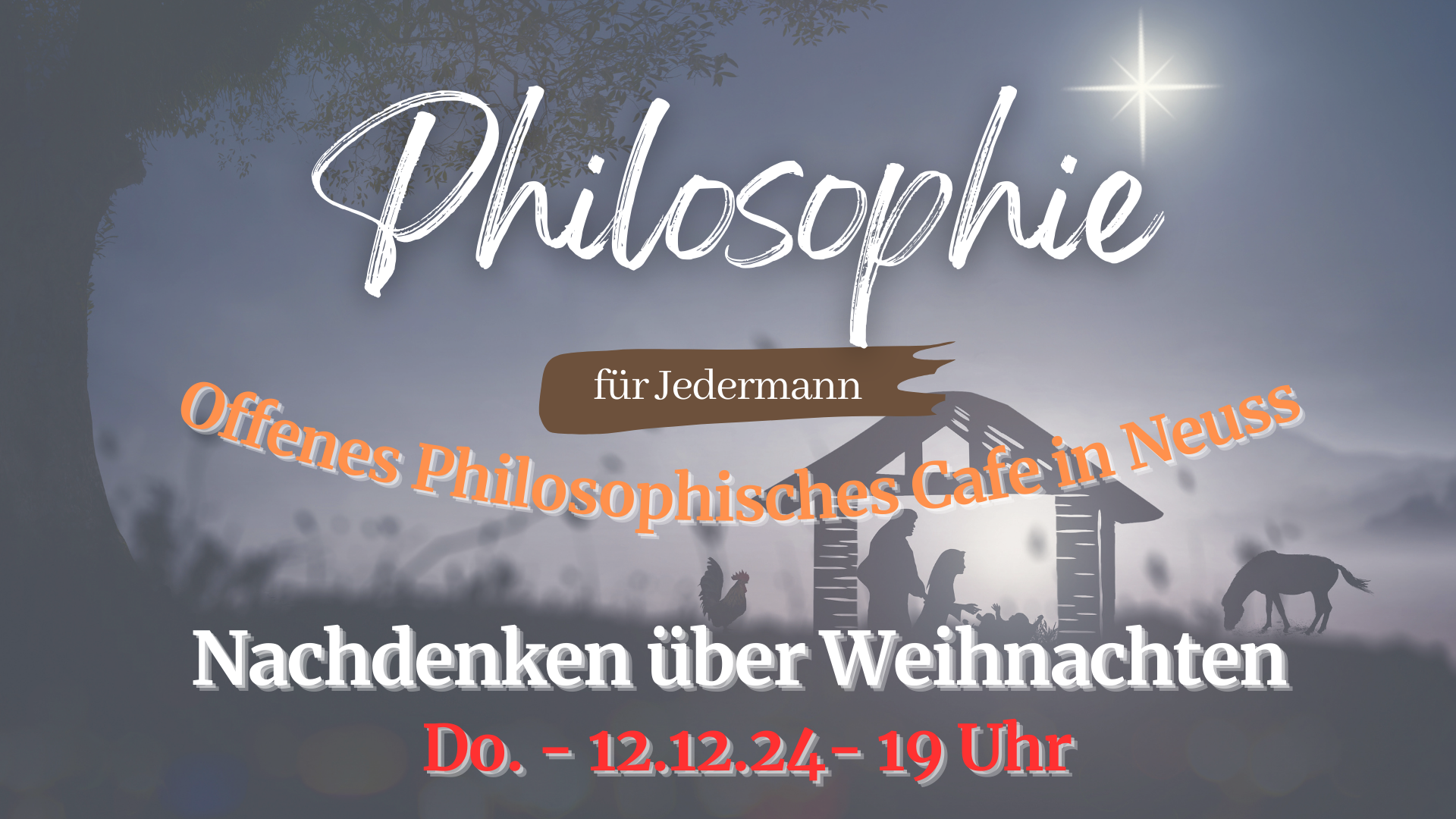 Philosophie Café Neuss Weihnachten