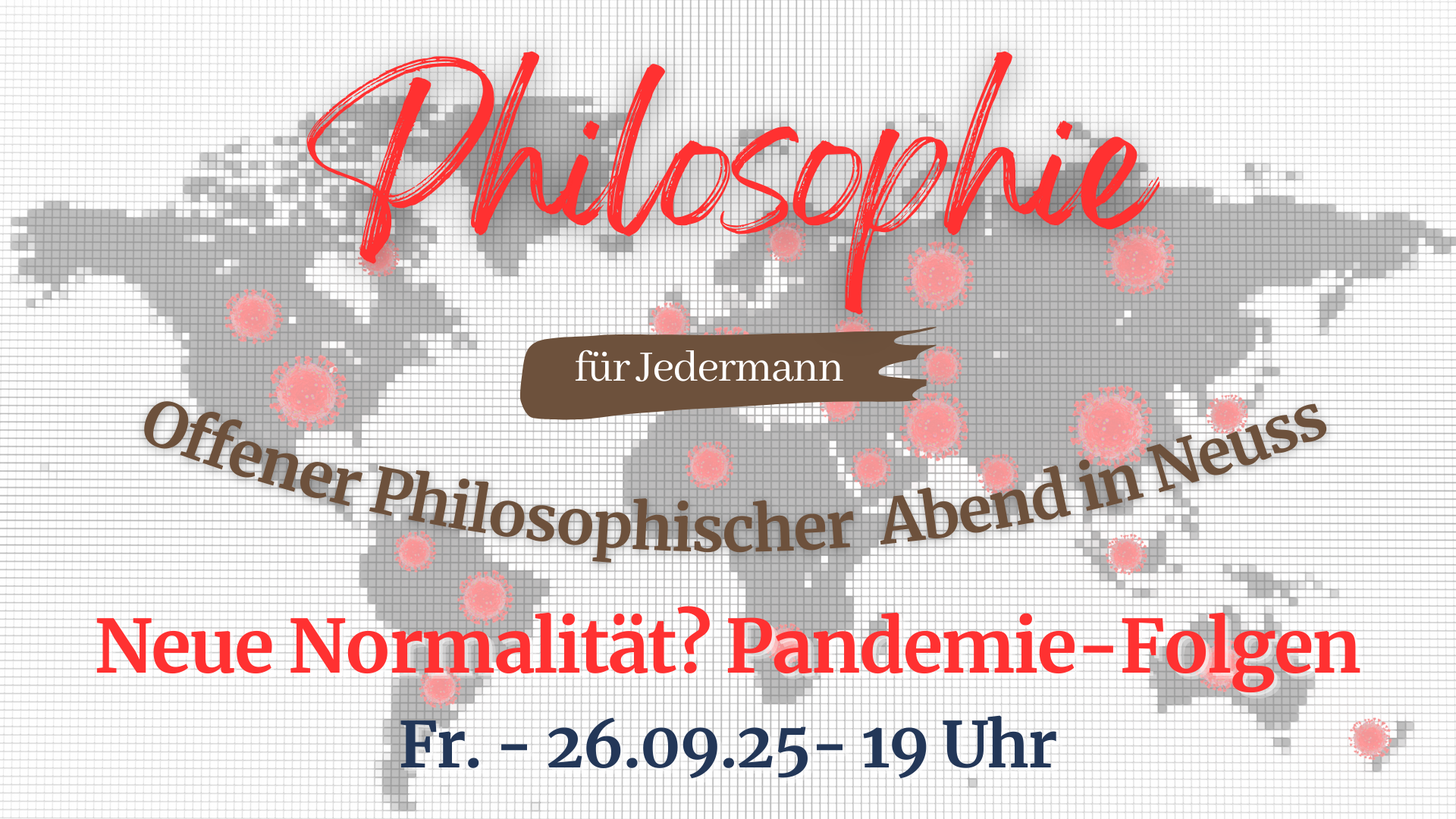 Neue Normalität  Gesprächsrunde über Pandemie und Gesellschaft